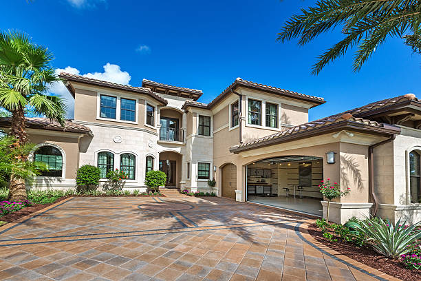 Residential Paver Driveway in Arcadia, CA